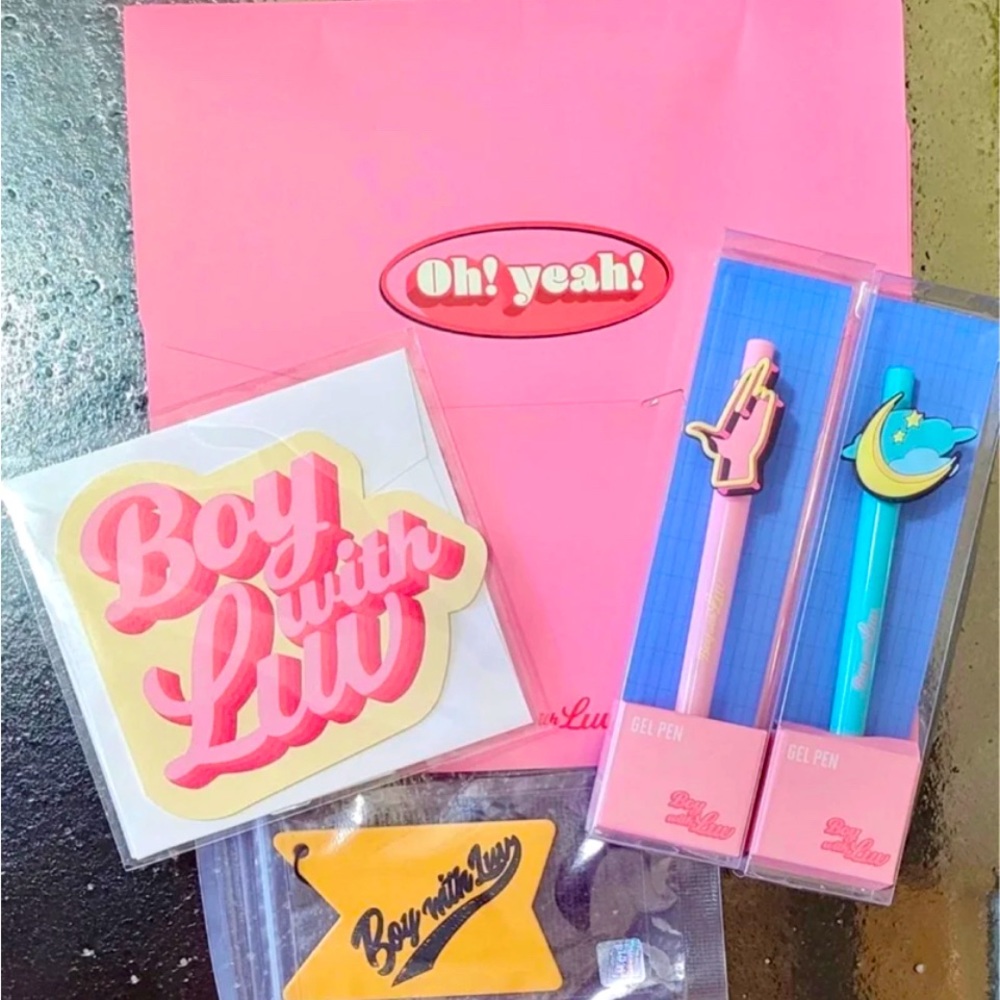 BTS Boy With Luv Merch Set